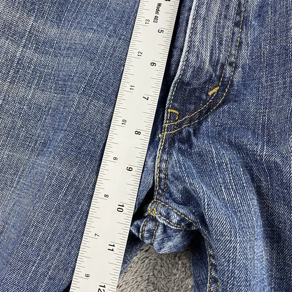 Levis 559 Relaxed Straight Fit Jeans Mens 34x31‎ Blue Mid Rise